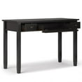 thumbnail image 3 of UrbanPro Wood Transitional 48" Writing Office Desk in Hickory Brown, 3 of 7