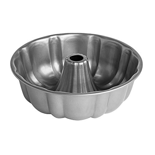 Cooking Light Fluted Tube Cake Pan, Premium Non-Stick, Specialty and ...