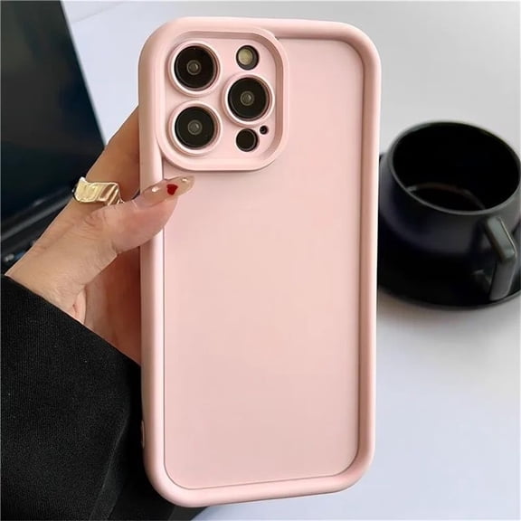 Candy Color Soft TPU Case for iPhone 17 Air 16 14 15 Pro Plus 13 12 11 Pro Max 16e XR XS Shockproof Silicone Phone Cover,Blue,for iPhone 16 ProMax