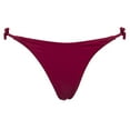 thumbnail image 2 of Women Thong Swim Trunks, Bandage Swimming Pants, Low Waist Beachwear, Solid Color Swimsuit Bottoms, 2 of 4