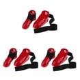 thumbnail image 3 of Protector de pie Wosthever para Karate Gear Flexible Sparring Foot PU resistente a impactos Rojo L, 3 of 6