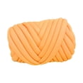thumbnail image 1 of Hilo grueso de 250 g, hilo suave para tejer a mano de 20 m de longitud, hilo voluminoso, hilo tubular jumbo. Naranja, 1 of 9