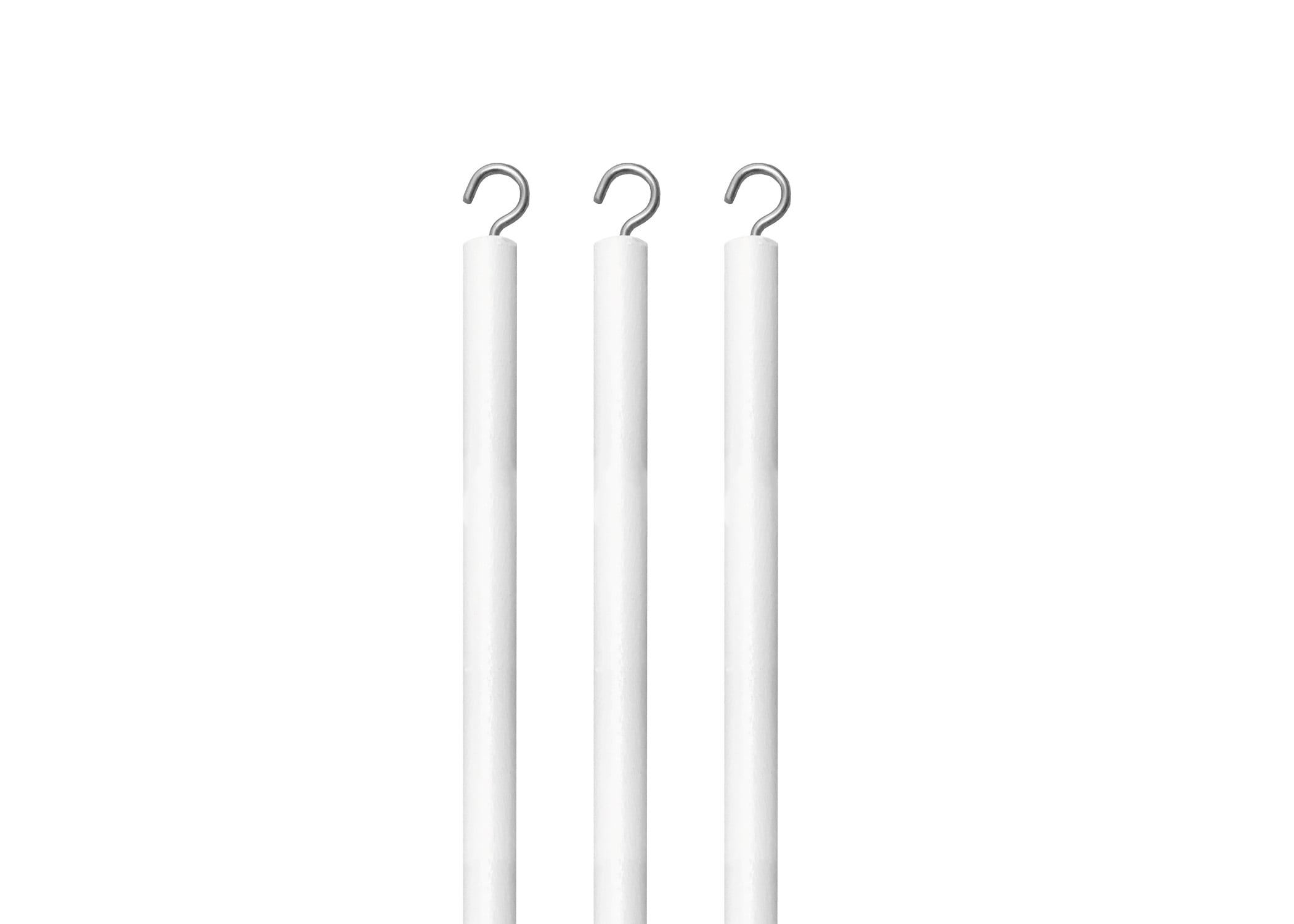 GMA Group 30 Inch Replacement White Wood Blinds Wand Control Rod