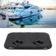 thumbnail image 4 of Deck Inspection Cover, UV-Resistant With 2 Recessed Handles Deck Hatch Replacement Deck Inspection Hatch With Lock For Boat For Marine Black,White, 4 of 8