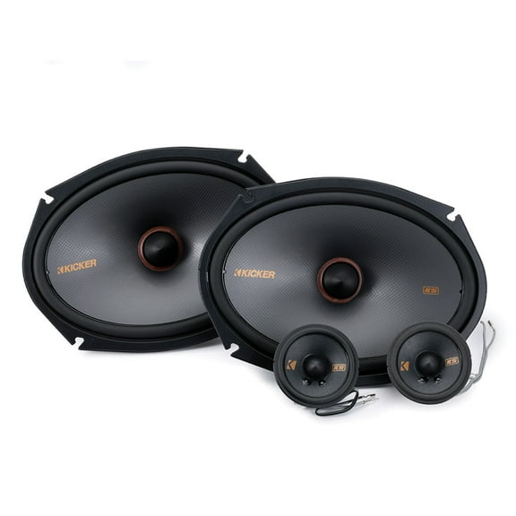 Kicker 48KSS269 KS-Series 6"x9" 2-Way Component Speaker System with Mid-Tweeters