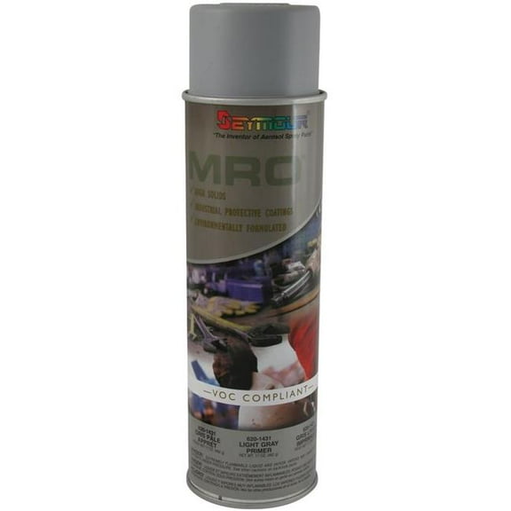 Seymour of Sycamore TM620-1431 16 oz High Solids Spray Paint with Light Gray Primer