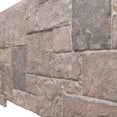 thumbnail image 3 of Ekena Millwork 49"W x 24 1/2"H x 1 1/4"D Castle Rock Stacked Stone, EverStone Faux Stone Siding Panel, Polermo, 3 of 9