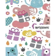 Notebook : Animal Notebook / 120 Pages / 8 X 10"/ Graph Notebook / 1/4" Squared Graphing Paper Blank / Teacher / Office / Student / Kids
