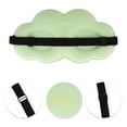 thumbnail image 3 of Unique Bargains 1 Pc Cloud Eyelash Pattern 3D Eye Mask for Rest for Travel Green Polyester Sponge, 3 of 4