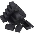 thumbnail image 5 of Paper Jewelry Boxes Pendant/Earring Boxes with Sponge Rectangle Black 7.25x4.2x3cm, 5 of 7