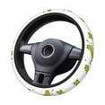 thumbnail image 6 of Lsque Hunting Frog Ultra Soft Car Steering Wheel Cover for Women, Standard 15 inch Size for Truck Van SUV Auto, 6 of 8