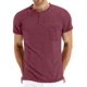 thumbnail image 1 of Playera Henley Casual Para Hombre Manga Corta Con Bolsillos, 1 of 5
