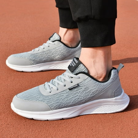 

WOXINDA Gentlemen Shoes Mesh Breathable Light Large Size Casual Shoes Sneakers