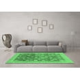 thumbnail image 3 of Ahgly Company Indoor Rectangle Oriental Emerald Green Modern Area Rugs, 8' x 10', 3 of 4
