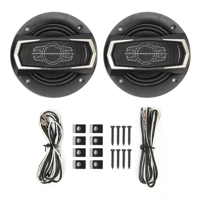 Altavoces coaxiales para coche, 2 uds., 300W, graves de rango completo, 4 ohmios, 4 pulgadas, sonido estéreo para coche, altavoz para vehículo