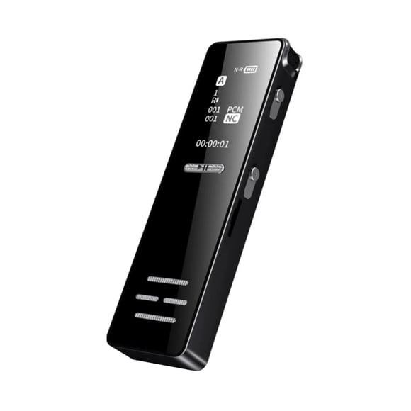 Voice Recorder 10 Meter Distance Digital Voice Activated Recording Portable Noise Reduction