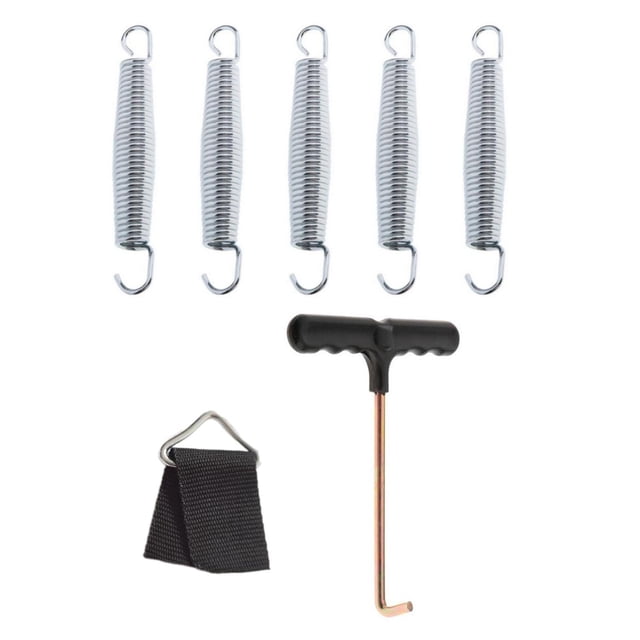 ZLight Ressort de Trampoline Matériel de Réparation en Alliage Premium Pièces de Trampoline Robustes Ressort 14.7cm