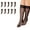 Jet Black (NEW), variant on Everyday Women's Nylon Knee Highs Stockings Sheer Toe, 10 Pack