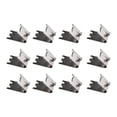 thumbnail image 1 of Youkk 12 Pcs/ensemble Facile à Installer Assurant la Longévité Étagères de Réfrigérateur en Acier Inoxydable Durables, 1 of 6