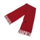 thumbnail image 2 of Bufanda con calefacción USB Color liso Borla Decoración Bolsillo Bufanda de cuello con calefacción electrónica para invierno Rojo, 2 of 5