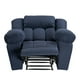 thumbnail image 3 of Sillón Reclinable Rexon 1 Plaza Azul Marino, 3 of 12
