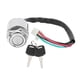 thumbnail image 2 of Interruptor de encendido, juego de interruptor de encendido universal para motocicleta eléctrica con 2 llaves de repuesto para ATV Mini Moto Dirt Bike Ecomeon no, 2 of 5