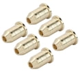 thumbnail image 3 of Casquillos de Hierro Sincero 6 Piezas para Cuerdas de Guitarra Eléctrica Dorado, 3 of 9