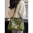 thumbnail image 5 of CoCopeaunt Women Girls Shiny Fashion Tote Hobo Bag Retro PU Leather Shoulder Bag Chain Strap, 5 of 5