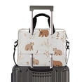 thumbnail image 2 of FORMRS 16" Laptop Bag Carrying Sleeve Case with Handle Travel Shoulder Briefcase, Gray Bears, 2 of 8
