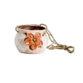 thumbnail image 6 of Hanging Planter Plant Pot Home Yard Decors Flower Pots Ceramic Planter for Railing, Indoor Plants,Fence,Garden,Outdoor Plants Flower Dia8cm H6.5cm, 6 of 8