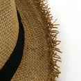 thumbnail image 5 of Summer Sun Hats For Women Men Casual Beach Wear With Edge Design Style Straw Fedora Hat Outdoor Travel Accessories, 5 of 5