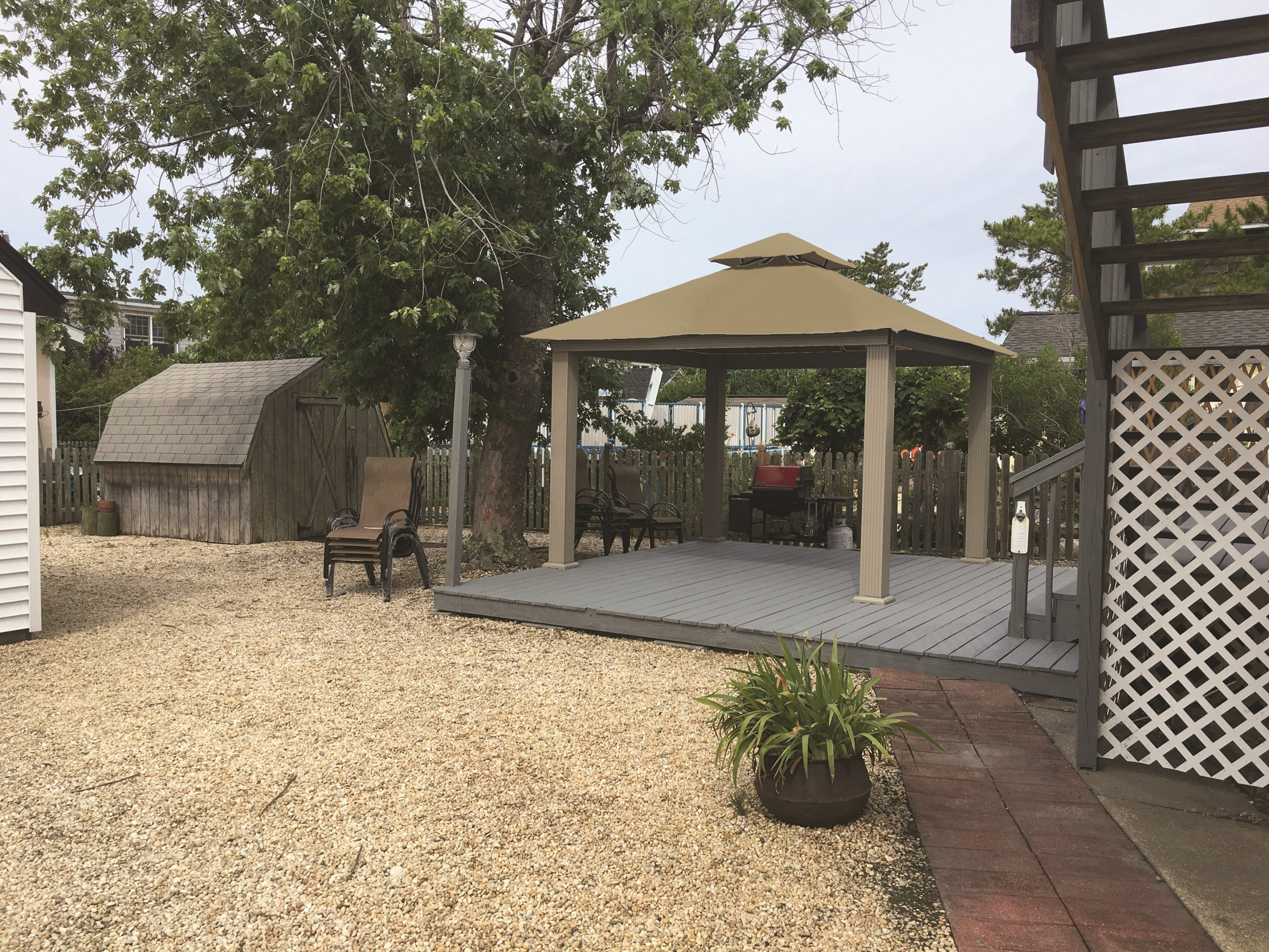 12 FT SQ STC SEVILLE and SANTA CRUZ Gazebo --Replacement Canopy---Khaki
