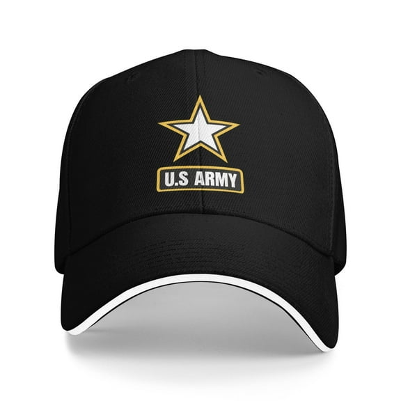 Logo Of The United States Army Unisex Casual Sandwich Baseball Cap - Adjustable casquette Fit for Daily Style