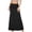 Black, variant on Skirts for Women Skirt Women’s Solid Color Low Rise Elastic Waist Casual A-Line Skirt for Everyday Wear Grey L