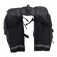 thumbnail image 1 of Bolsa para sillín trasero de bicicleta de 34 l, impermeable, de doble cara, con tiras reflectantes para ciclismo nocturno, color negro, 1 of 14