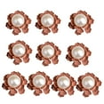 thumbnail image 1 of 10 Piezas de Metal en apariencia de Flor de Botones Traseros Resultados de La Joyería para La Fabricación de Joyas DIY Accesorios para El Cab Oro, 1 of 9