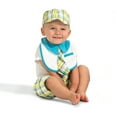 thumbnail image 2 of Pavilion- Yellow Plaid Baby Hat (0-6 Months), 2 of 3