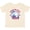 Natural, variant on Inktastic Rosie Riveter United USA Girls Baby T-Shirt