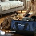 thumbnail image 6 of Pacific Gear Keystone 21" Rolling Duffel Bag with Wheels, Navy, 6 of 7