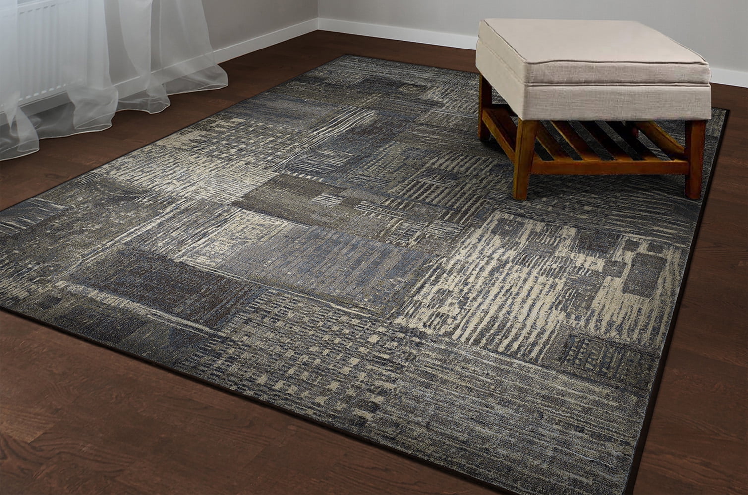 Couristan Easton Abstract Mural Rug, Antique Cream - Walmart.com