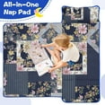 thumbnail image 4 of Pioneer Flower Floral Print Pattern Toddler Nap Mats for Kids Preschool,Sleeping Mat Bag or Kids,Toddler Sleeping Bag,Toddler Nap Mat or Daycare, 4 of 6