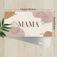 thumbnail image 2 of License Plate, Leafy "Mama" Graphic Decorative Front,Personalized Stainless Steel License Plate Cover For Men Women,12.2" X 6.2", 2 of 6