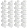 thumbnail image 3 of GOOHOCHY 50Pcs White Replaceable Bottle Caps for Water Bottles LeakProof Durable Plastic Caps, 3 of 8