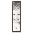 thumbnail image 2 of ArtToFrames 12" x 49" Muted Silver Picture Frame, 12x49 inch Silver Wood Poster Frame (WOM-4626),  Pack, 2 of 8