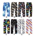 thumbnail image 3 of Girl's Footless Leggings Printing Kids Classic Stretch Pants Yoga Athletic Legging 1-11Y, 3 of 3