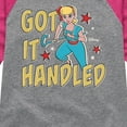 thumbnail image 3 of Toy Story 4 - Got It Handled - Toddler & Youth Girls Raglan Graphic T-Shirt, 3 of 5