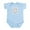Sky Blue, variant on CafePress - Made In Japan Infant Onesie - Baby Light Bodysuit, Size Newborn - 24 Months