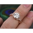 thumbnail image 5 of 1.50 ct Infinity Moissanite Diamond Wedding Ring with 18k Gold Plating, 5 of 5