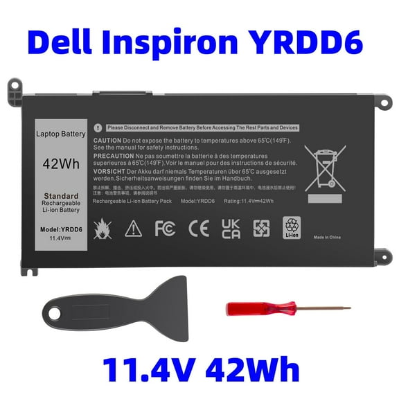 42Wh YRDD6 Battery for Dell Inspiron 15 3582 3493 3583 3593 3793 5590 5593 42Wh Battery 0YRDD6 VM732 0VM732 01VX1H 1VX1H