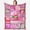 Flamingos, variant on Flamingo Gifts for Women Girls Flamingo Blanket Just A Girl Who Loves Flamingos Gifts for Flamingo Lovers Super Soft Flannel Flamingo Throw Blanket 50"X40"